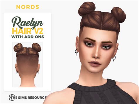 The Sims Resource - Raelyn Hair V2