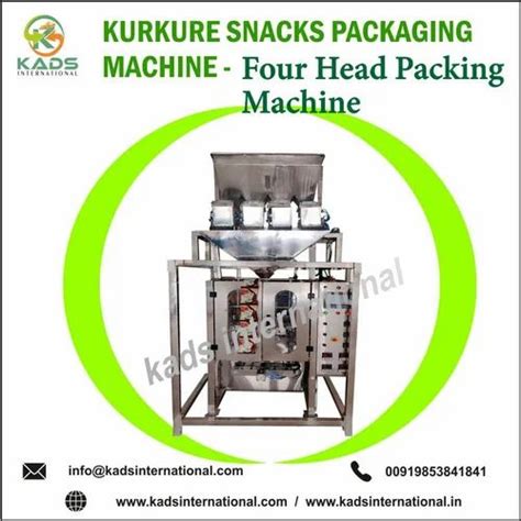 Pulse Packing Machine 4 Head Linear Weigher Packaging Machine 220v Automation Grade Automatic