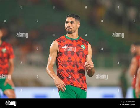 January Achraf Hakimi Morocco During A African Cup Of