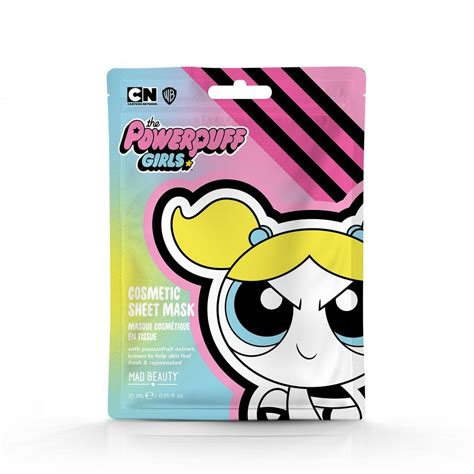 Warner Brothers Powerpuff Girls Bubbles Face Mask Warner From Mad