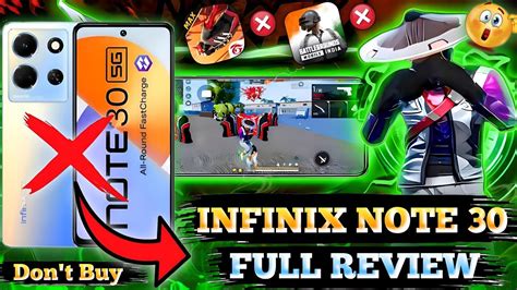 Infinix Note 30 5G Free Fire Test Infinix Note 30 5G Free Fire