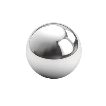 Realistic Silver Sphere Silver Sphere D Png Transparent Image And