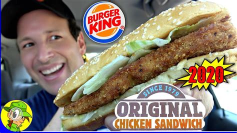 Burger King ORIGINAL CHICKEN SANDWICH 2020 Review Peep THIS Out