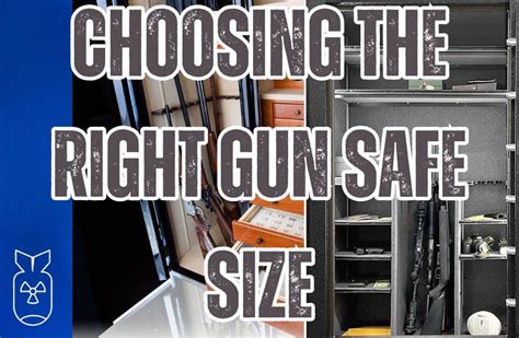 How To Choose The Right Size Gun Safe For Your Firearms