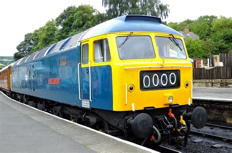 Preserved Class 47 Preserved British Rail Blue Liveried Flickr