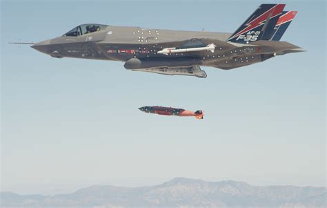 F 35a Completes First In Flight Jdam Release Air Force Article Display