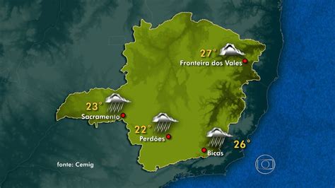 Frente fria que atua no estado deixa a terça feira chuvosa em todas as