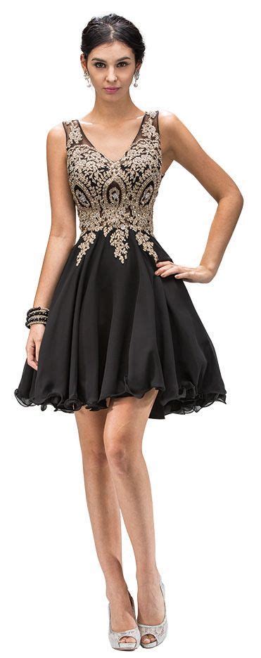 Sleeveless Embroidered Bodice Short Homecoming Party Dress P9384