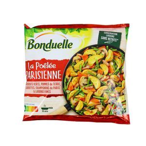 Bonduelle Poêlée La Parisienne Haricots verts Pommes de terre