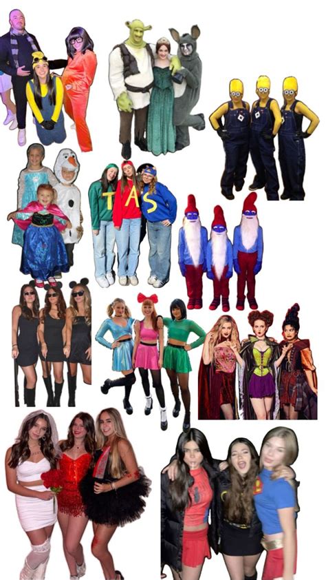 Pin by 𖦹 𝓐𝓷𝓭𝓻𝓮𝓪𖦹 on Halloween costumes 2024 trio me Olivia and