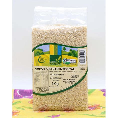 Arroz Coopernatural Cateto Integral Org G Korin Tijuca