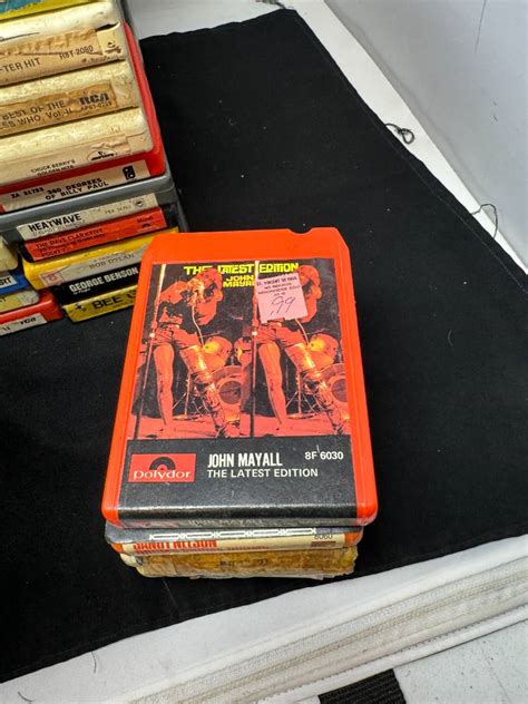 Lot 223 Vintage 8 Track Tape Collection Adam S Northwest Estate Sales And Auctions