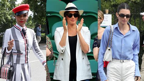 Wimbledon Outfits The Best Celebrity Style Moments Vogue