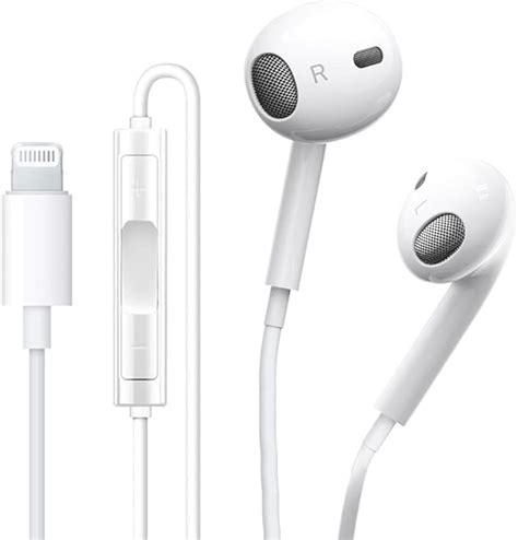 Apple Earbuds Headphone With Lightning Connector Apple Mfi Certified