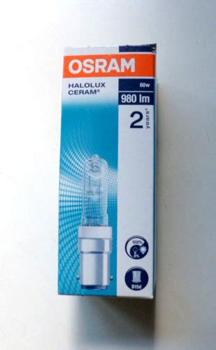 Osram Halogen Halolux Ceram W Klar B D Ebay