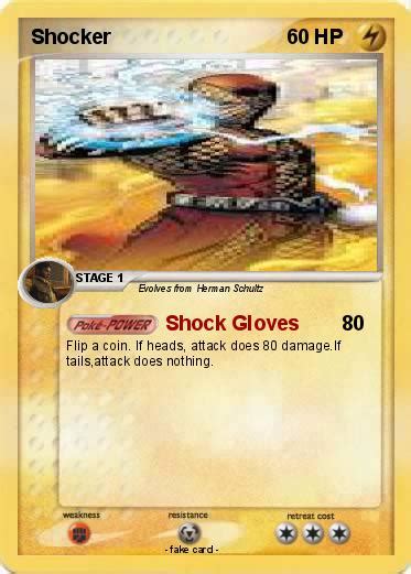 Pokémon Shocker 143 143 Shock Gloves My Pokemon Card