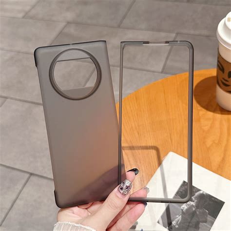 เคสอะคริลิคใส เนื้อแมตต์ บางพิเศษ ป้องกันลายนิ้วมือ สําหรับ Huawei Mate