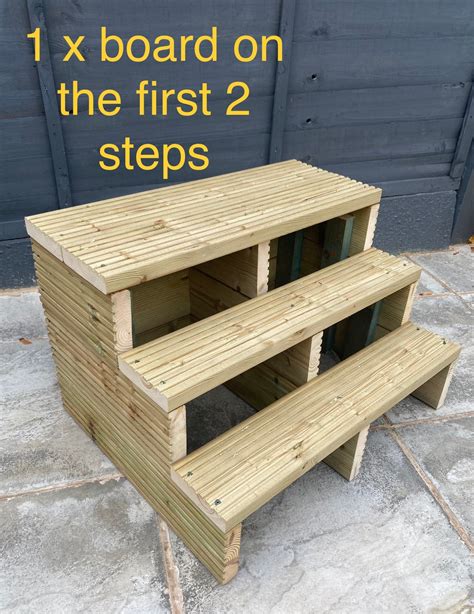 Tier Rise Hot Tub Steps Spa Steps Caravan Steps Etsy