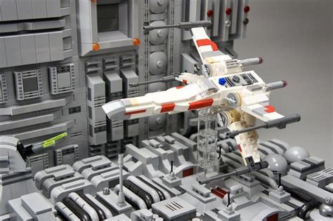 X Wing T65 Fighter Midi Scale Lego Star Wars Trench Run Mo Flickr