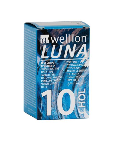 Wellion Luna Cholesterol Teststrips Stuks Diabetesmagazijn Nl