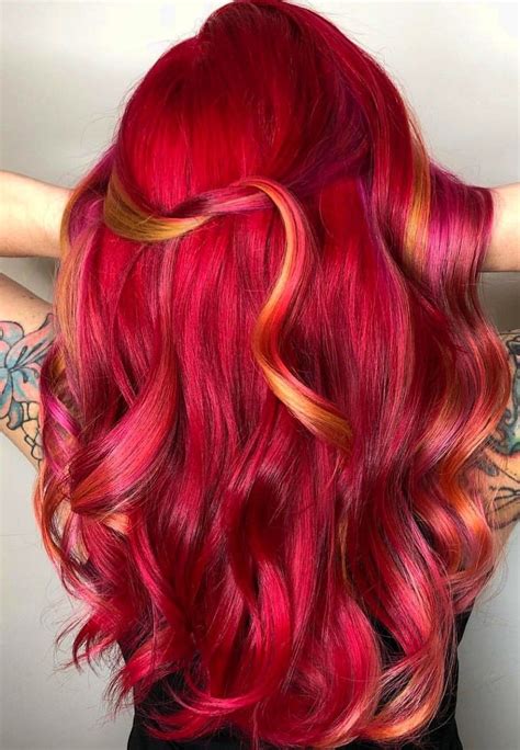 The Hottest Color Hairstyles Ideas To Try Right Now Haar Styling