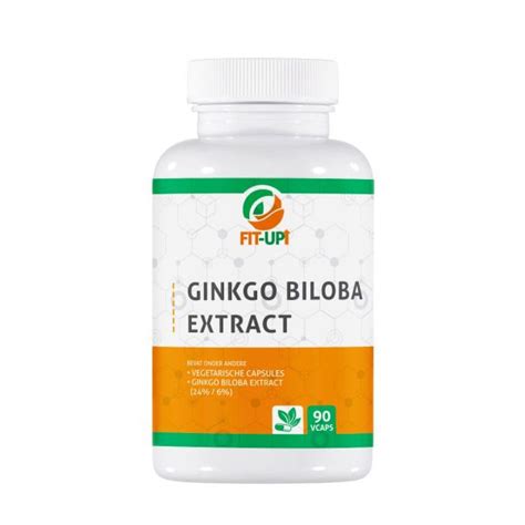 Ginkgo Biloba Extrakt Caps Fit Up Kryptonit Kratom Cz