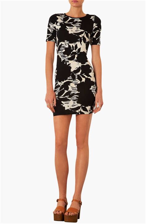 Topshop Floral Print T Shirt Dress Nordstrom