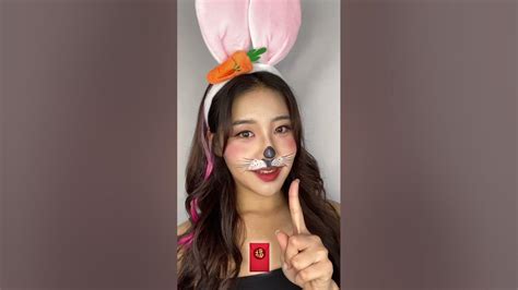 토끼띠 토끼상 이모지 메이크업 첼린지~🇰🇷emoji Makeup Challenge 🐰🧧🌅💶 메이크업 설날 Shots