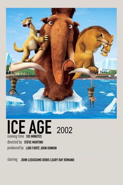 Ice age movie poster – Artofit