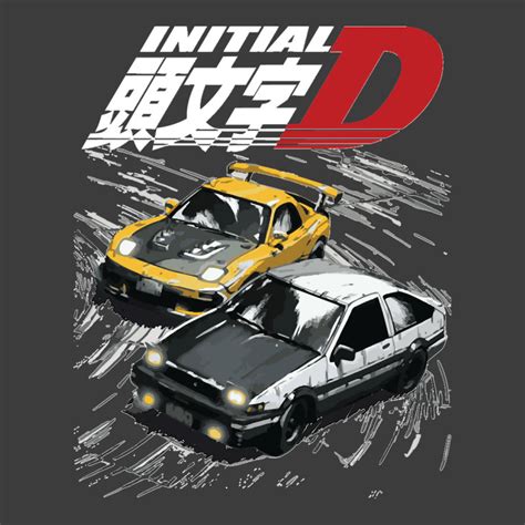 Mountain Drift Racing Initial D Tandems Ae86 Vs Fd Rx 7 Classic Men S