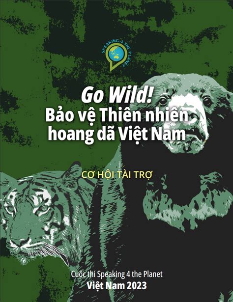 Việt Go Wild Bảo vệ thiên nhiên hoang dã Việt Nam Kêu gọi ủng hộ