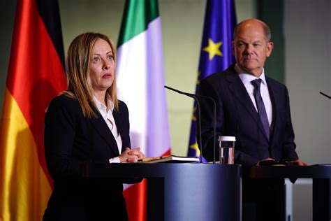 Meloni Incontra Scholz Ma Tra Berlino E Roma La Distanza è Ancora Tanta