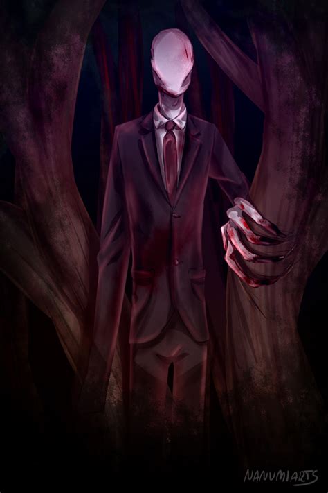 Fanart Slenderman Creepypasta By Nanumiarts On Deviantart