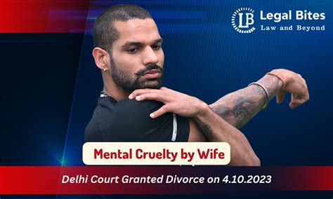 Indian Cricketer Shikhar Dhawan Granted Divorce Mental Cruelty By