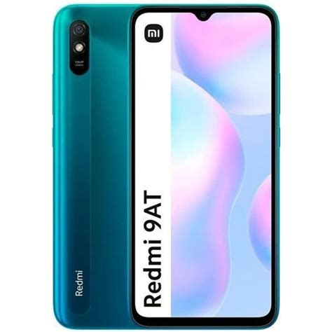 Smartphone Xiaomi Redmi At De Couleur Vert Aurore Avec Cran Hd De