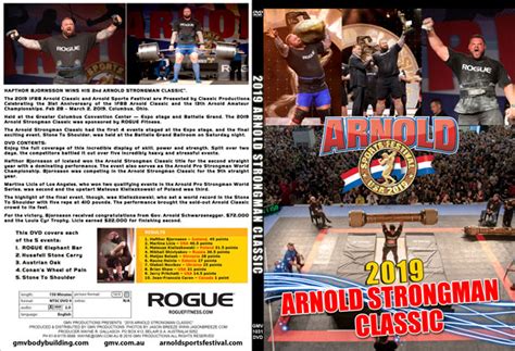 Arnold Strongman Classic Pcb Dvd Prime Cuts