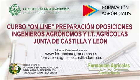 CURSO 2022 ON LINE PREPARACIÓN OPOSICIONES INGENIEROS AGRÓNOMOS Y T