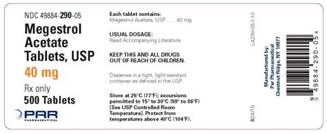 MEGESTROL ACETATE Tablet