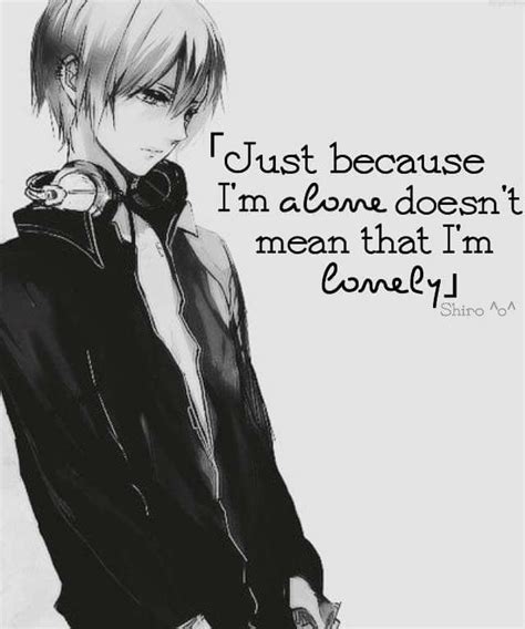 Anime Boy Sad Quotes | C Foto Gambar