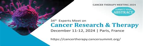 Cancer Conferences Cancer Therapy Summit 2024 Cancer Research