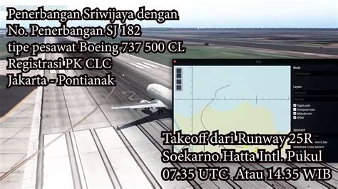 Simulasi Ilustrasi Jatuh Nya Pesawat Sriwijaya Air Sj Jakarta