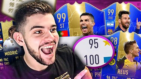 Tirei Tots No Fut Draft Recorde Fifa Youtube