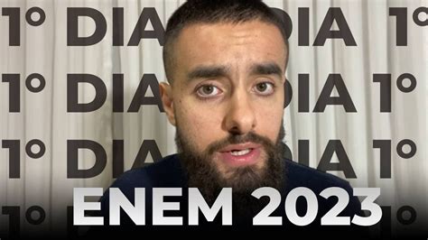 A única Coisa Que Você Não Pode Fazer Após O Primeiro Dia Do Enem 2023