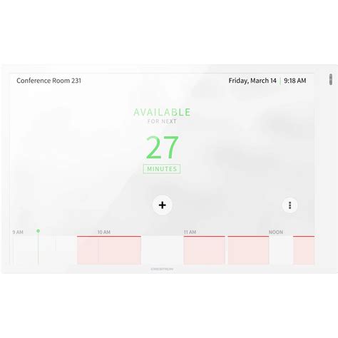 Crestron Tss 1070 W S 10 1 Room Scheduling Tss 1070 W S Bandh