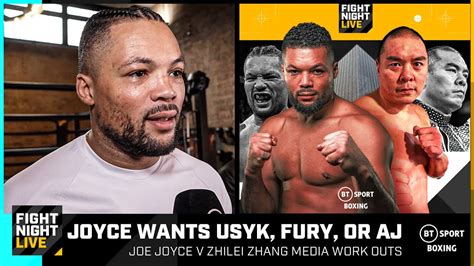 Joyce Joyce Wants Oleksandr Usyk Tyson Fury Or Anthony Joshua After