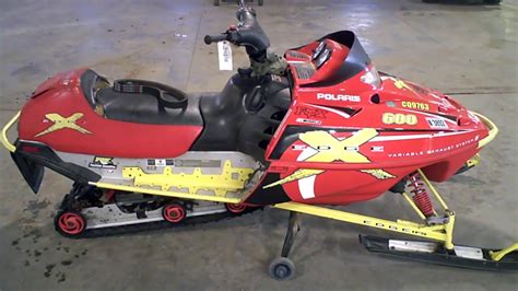 2001 POLARIS EDGE X 600 Tear Down Into Parts LOT 3420A Martos