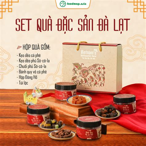 Set Quà Tết Đặc Sản Đà Lạt Đặc Sản Ngon Lành Bst Tết Giáp Thìn 2024