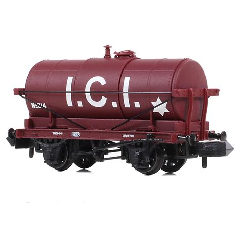 Graham Farish 373 682B 14T Tank Wagon ICI Maroon N Gauge