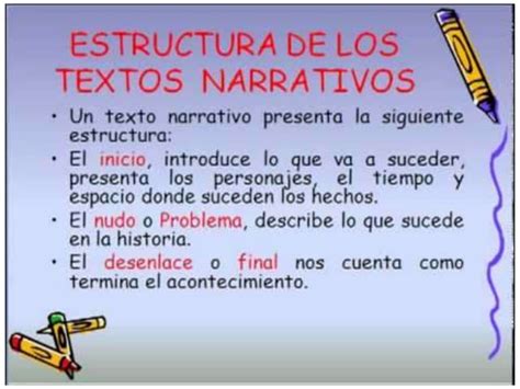 Estructura Del Texto Narrativo Ppt