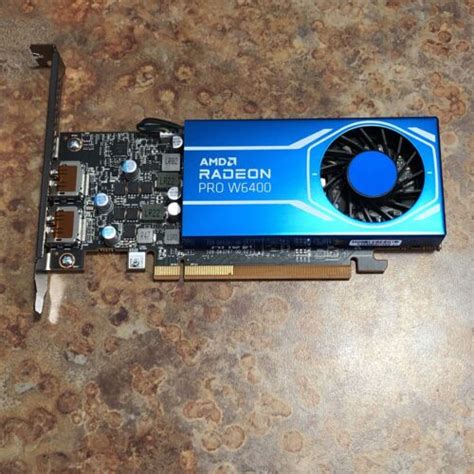 AMD Radeon PRO W6400 4GB GDDR6 Graphics Card EBay